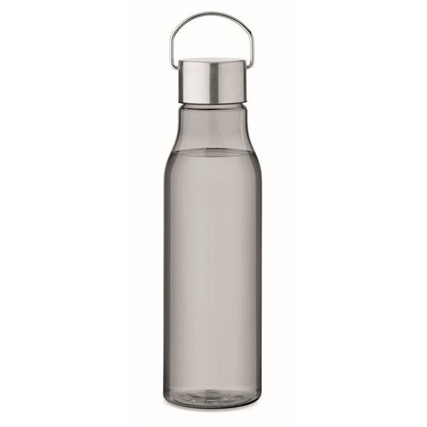 Obrázky: Šedá láhev z RPET 600 ml s nerez. víčkem, Obrázek 6