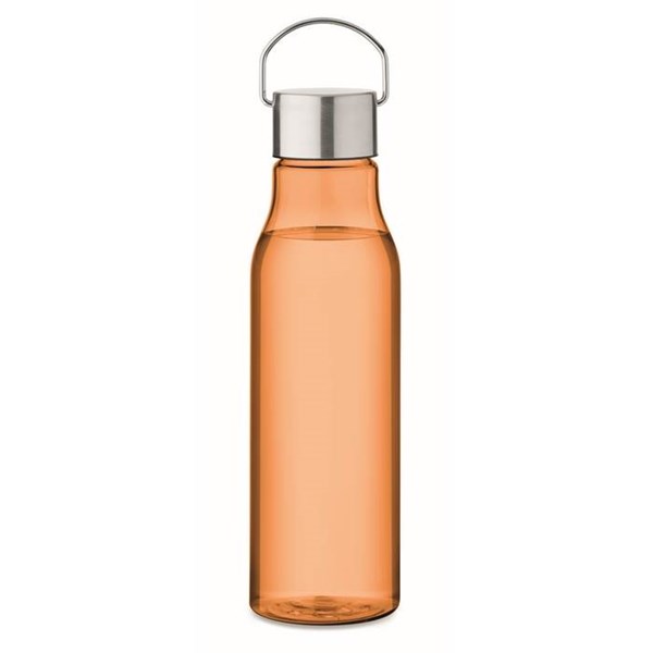 Obrázky: Oranžová láhev z RPET 600 ml s nerez. víčkem, Obrázek 6