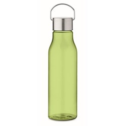 Obrázky: Zelená láhev z RPET 600 ml s nerez. víčkem