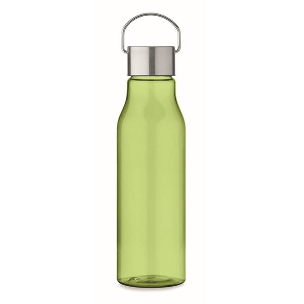 Obrázky: Zelená láhev z RPET 600 ml s nerez. víčkem, Obrázek 2