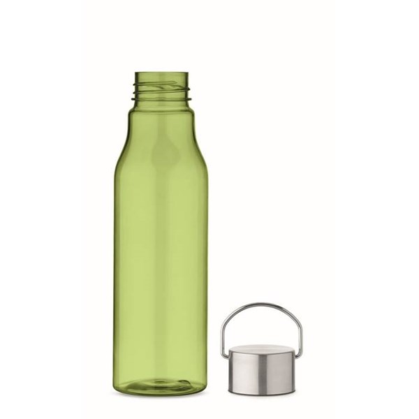 Obrázky: Zelená láhev z RPET 600 ml s nerez. víčkem, Obrázek 3