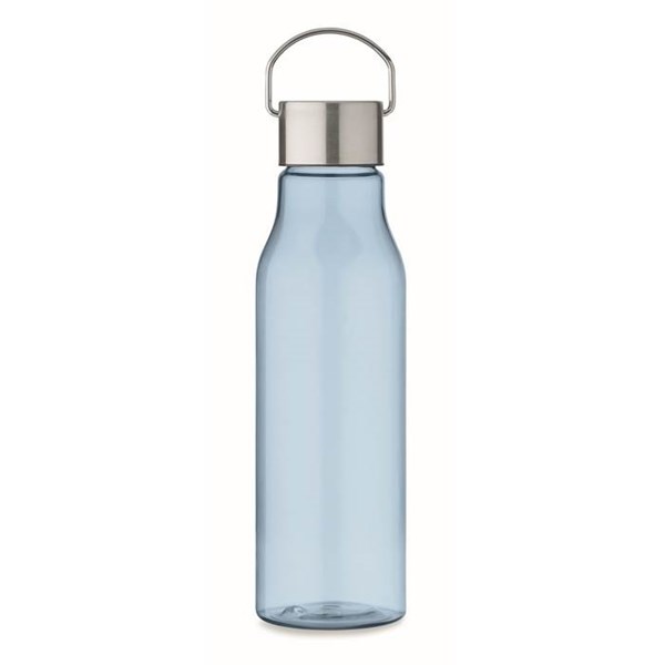 Obrázky: Sv.modrá láhev z RPET 600 ml s nerez. víčkem, Obrázek 2