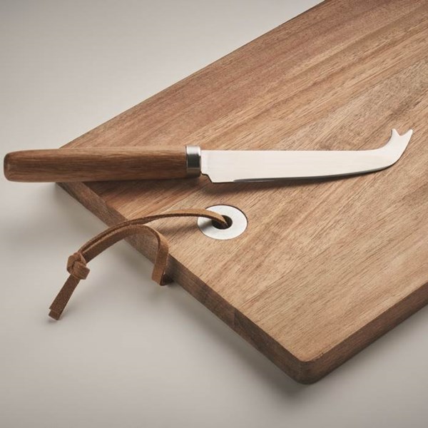 Obrázky: Sada prkénka z akátového dřeva a nože na sýr, Obrázek 8