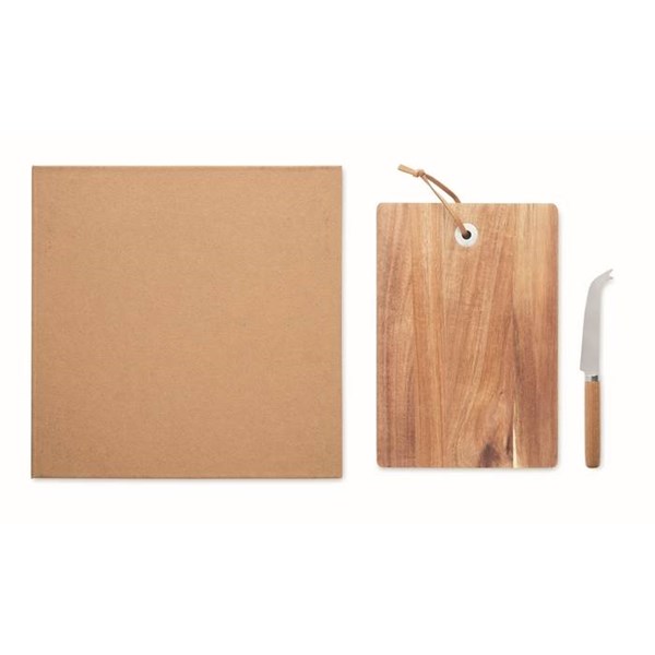 Obrázky: Sada prkénka z akátového dřeva a nože na sýr, Obrázek 9