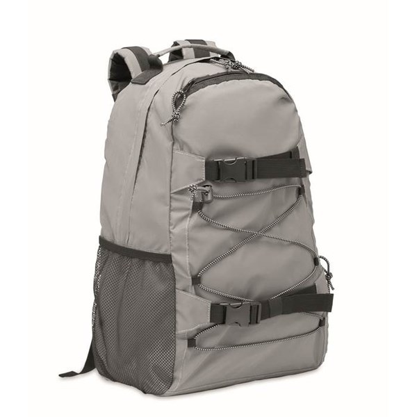 Obrázky: Reflexní batoh s kapsou na notebook a šňůrkami, Obrázek 1