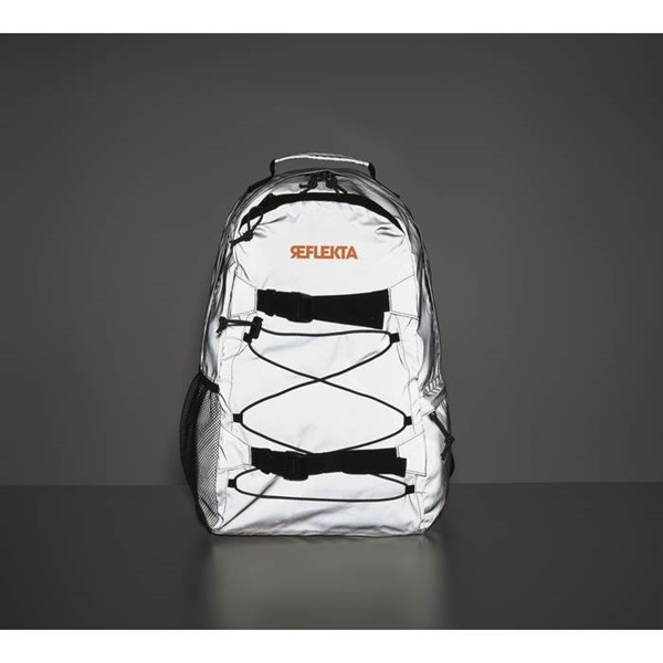 Obrázky: Reflexní batoh s kapsou na notebook a šňůrkami, Obrázek 14