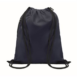 Obrázky: Velký modrý stahovací batoh 300D RPET