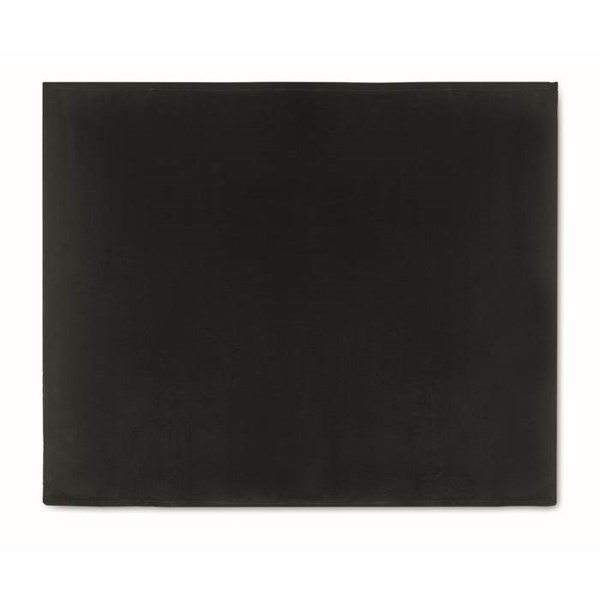 Obrázky: Černá fleecová deka s komplimentkou, Obrázek 4