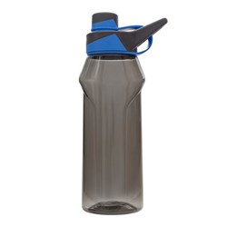 Obrázky: Kouřová sportovní lahev 620 ml, modré detaily
