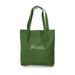 Obrázky: Zelená plátěná taška VINGA, bavlna 350 g/m2
