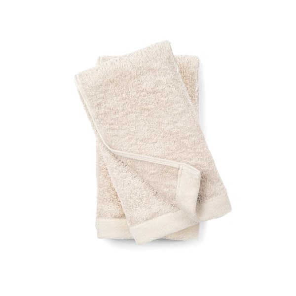 Obrázky: Béžový ručník VINGA Birch 40x70 cm, Obrázek 2