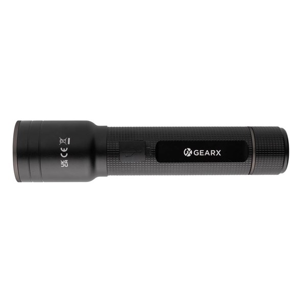 Obrázky: Profesionální USB svítilna Gear X z recykl. hliníku, Obrázek 4