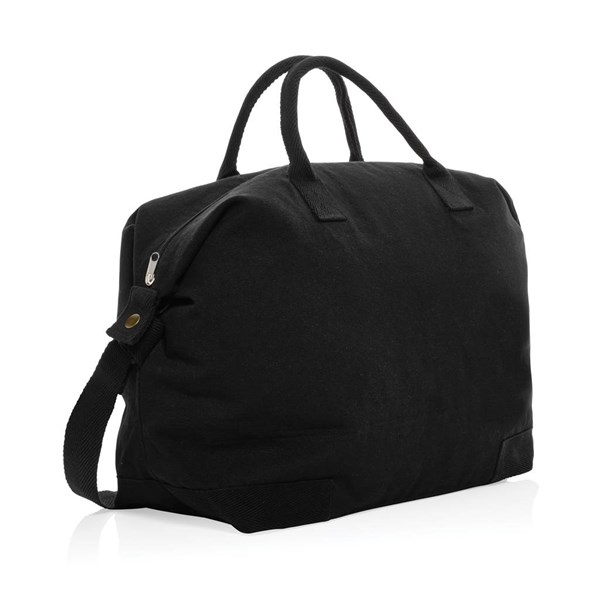 Obrázky: Víkendová taška Kezar z recykl. bavlny, černá