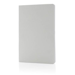 Obrázky: Zápisník Salton A5 z luxusního kraftu, bílý