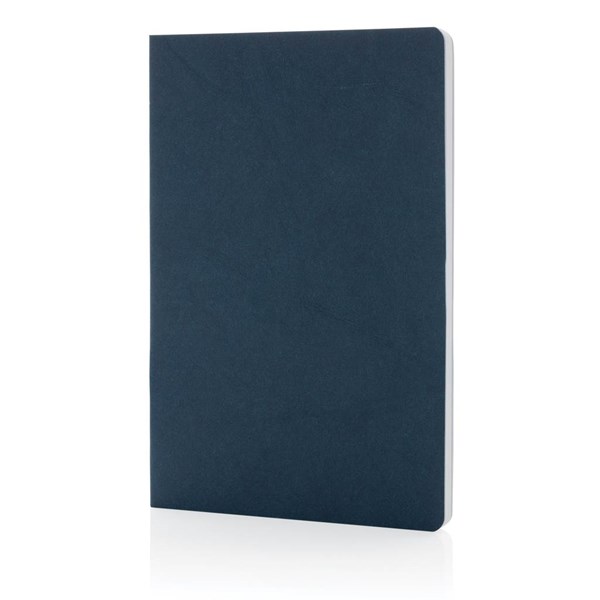Obrázky: Zápisník Salton A5 z luxusního kraftu, tmavě modrý