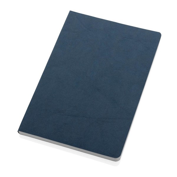 Obrázky: Zápisník Salton A5 z luxusního kraftu, tmavě modrý, Obrázek 2