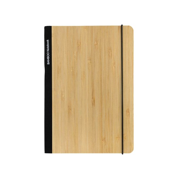 Obrázky: Černý zápisník Scribe A5 s měkkým bambusovým obalem, Obrázek 4