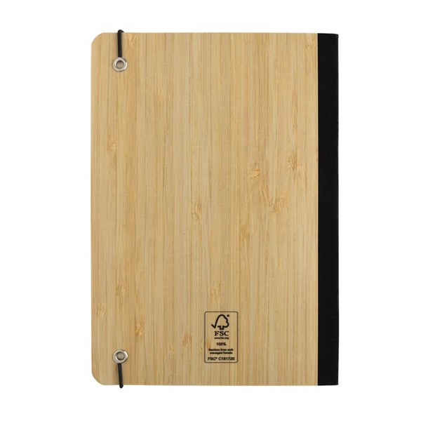 Obrázky: Černý zápisník Scribe A5 s měkkým bambusovým obalem, Obrázek 5