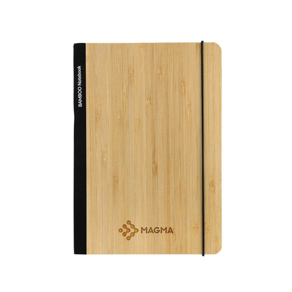 Obrázky: Černý zápisník Scribe A5 s měkkým bambusovým obalem, Obrázek 6