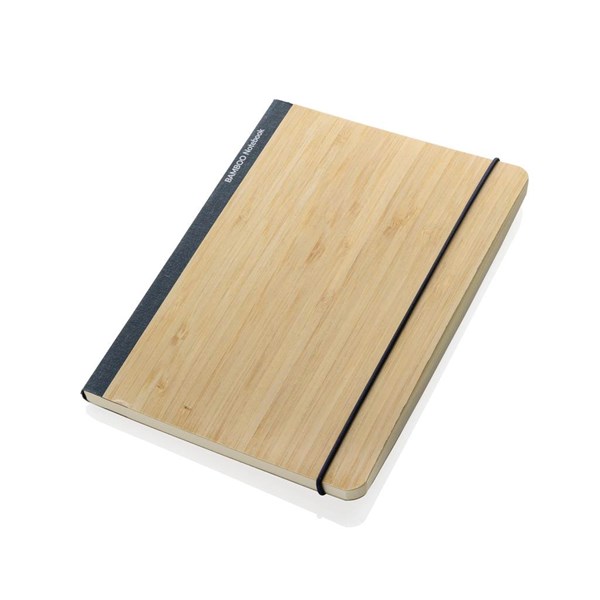 Obrázky: Modrý zápisník Scribe A5 s měkkým bambusovým obalem, Obrázek 2