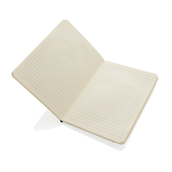 Obrázky: Modrý zápisník Scribe A5 s měkkým bambusovým obalem, Obrázek 3