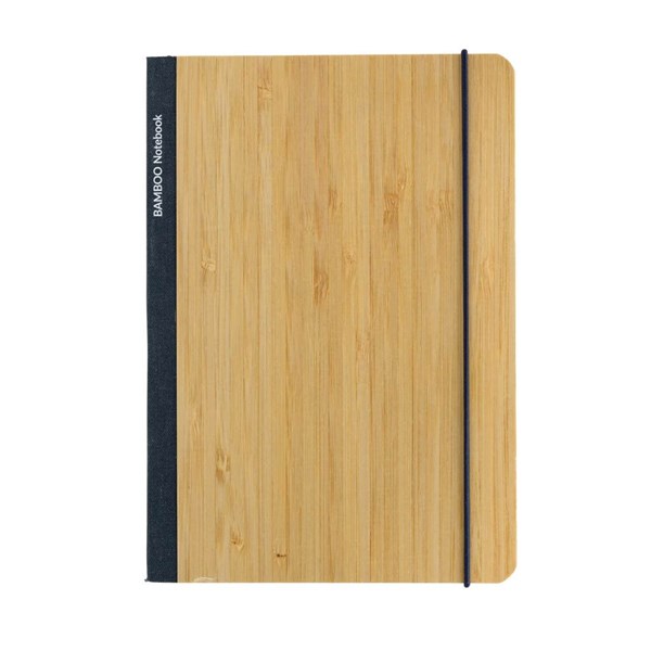 Obrázky: Modrý zápisník Scribe A5 s měkkým bambusovým obalem, Obrázek 4