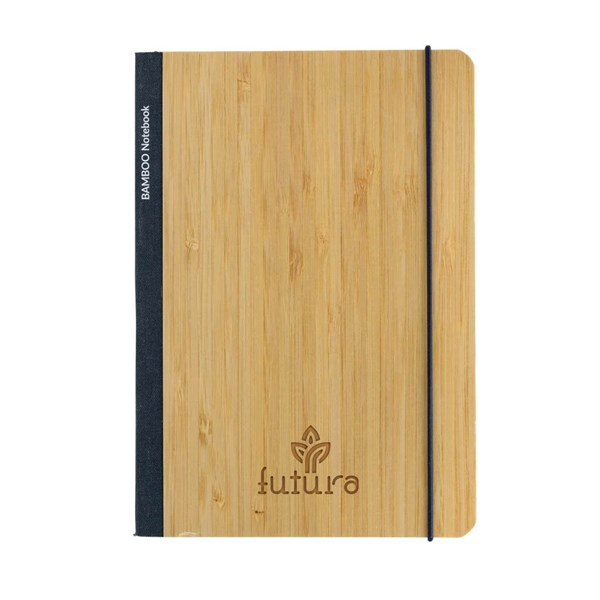 Obrázky: Modrý zápisník Scribe A5 s měkkým bambusovým obalem, Obrázek 6