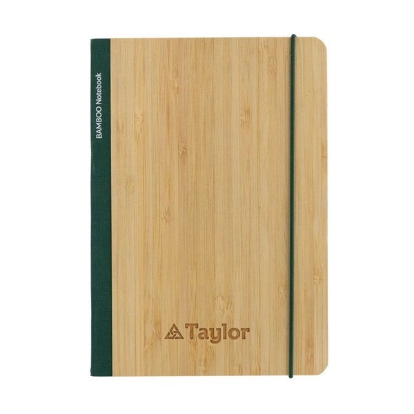 Obrázky: Zelený zápisník Scribe A5 s měkkým bambus. obalem, Obrázek 6