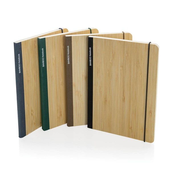 Obrázky: Zelený zápisník Scribe A5 s měkkým bambus. obalem, Obrázek 7