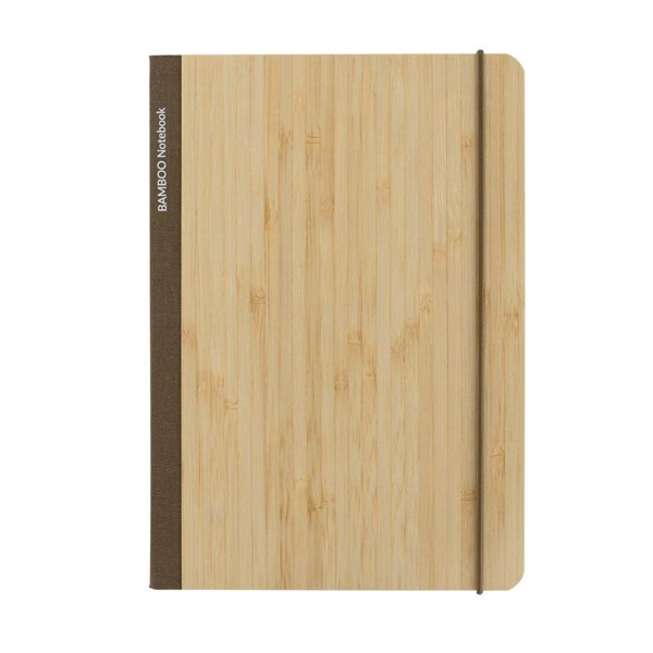 Obrázky: Hnědý zápisník Scribe A5 s měkkým bambusovým obalem, Obrázek 4