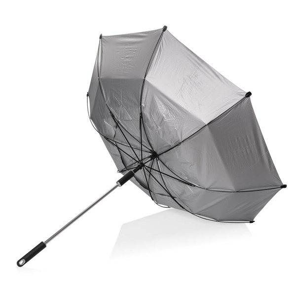 Obrázky: Černý větru odolný deštník Hurricane z RPET AWARE™, Obrázek 3