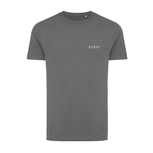 Obrázky: Unisex tričko Bryce, rec.bavlna, antracitové XL, Obrázek 4