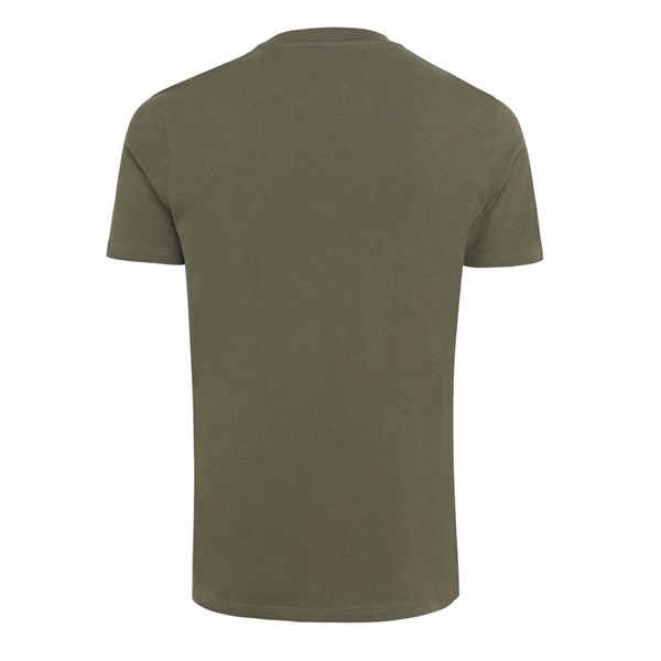 Obrázky: Unisex tričko Bryce, rec.bavlna, khaki XL, Obrázek 2