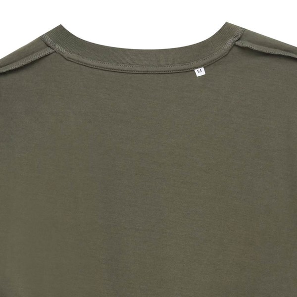 Obrázky: Unisex tričko Bryce, rec.bavlna, khaki XL, Obrázek 3