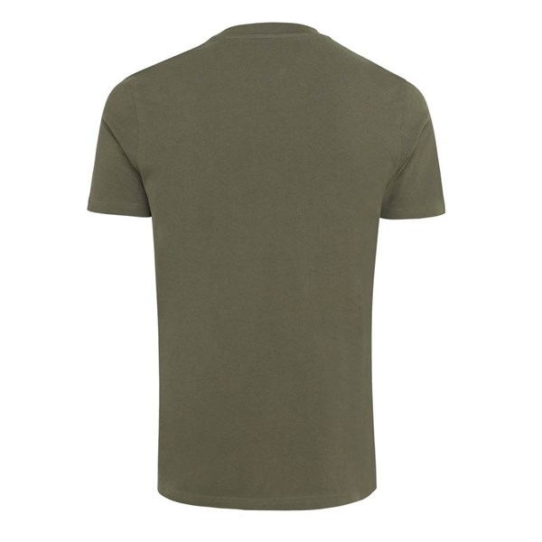 Obrázky: Unisex tričko Bryce, rec.bavlna, khaki XXL, Obrázek 2