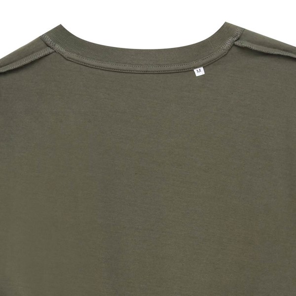 Obrázky: Unisex tričko Bryce, rec.bavlna, khaki XXL, Obrázek 3