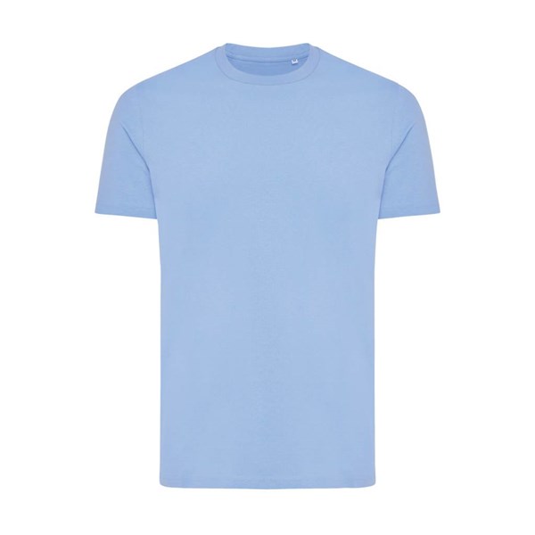 Obrázky: Unisex tričko Bryce, rec.bavlna, nebesky modré XXXL, Obrázek 5