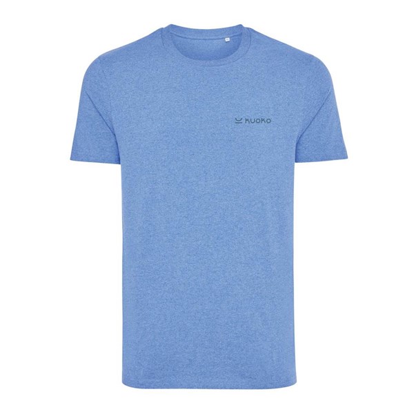 Obrázky: Unisex tričko Manuel, rec.bavlna, světle modré XL, Obrázek 4