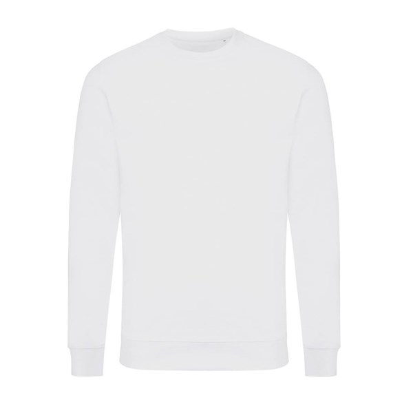 Obrázky: Unisex mikina Zion 340 z rec. bavlny, bílá XS