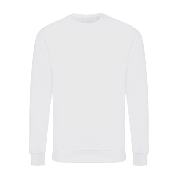 Obrázky: Unisex mikina Zion 340 z rec. bavlny, bílá XS, Obrázek 6