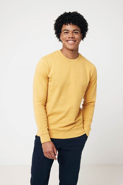 Obrázky: Unisex mikina Zion 340 z rec. bavlny, okr.žlutá XS, Obrázek 8