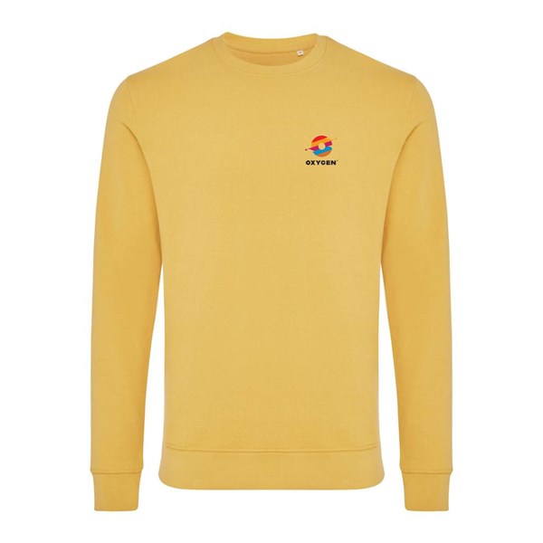 Obrázky: Unisex mikina Zion 340 z rec. bavlny, okr.žlutá XS, Obrázek 13