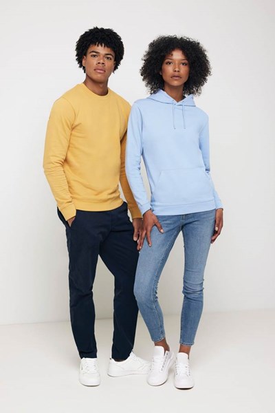 Obrázky: Unisex mikina Zion 340 z rec. bavlny, okr.žlutá XS, Obrázek 14