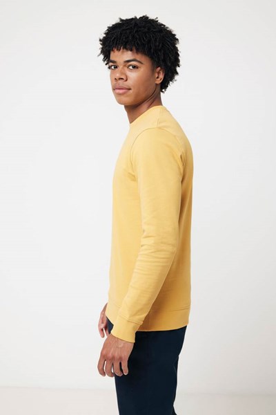 Obrázky: Unisex mikina Zion 340 z rec. bavlny, okr.žlutá XXL, Obrázek 9
