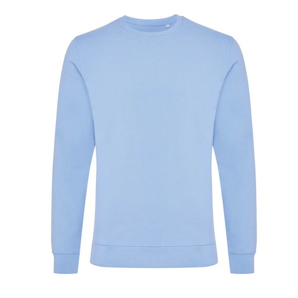 Obrázky: Unisex mikina Zion 340 z rec. bavlny, neb.modrá XXXL