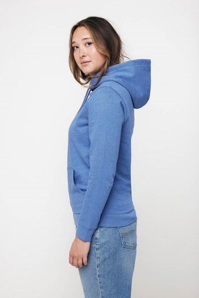 Obrázky: Mikina Torres s kapucí, recykl. bavlna, sv.modrá L, Obrázek 11