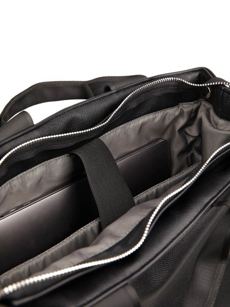 Obrázky: Černý batoh/taška VINGA Bermond z RCS recykl. PU, Obrázek 5