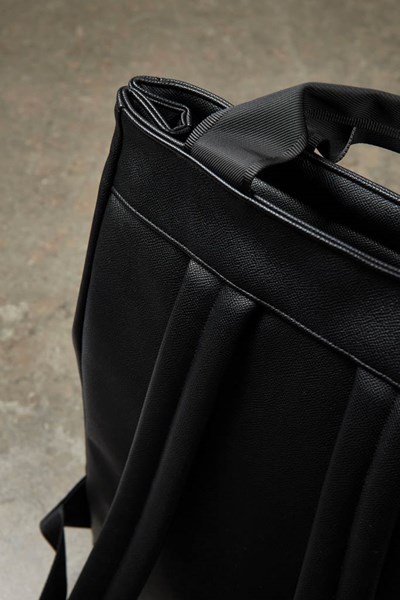 Obrázky: Černý batoh/taška VINGA Bermond z RCS recykl. PU, Obrázek 8