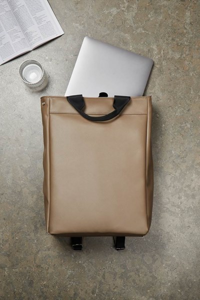 Obrázky: Hnědý batoh/taška VINGA Bermond z RCS recykl. PU, Obrázek 7
