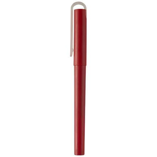 Obrázky: Mauna recyklované PET gelové kuličkové pero,červené, Obrázek 5
